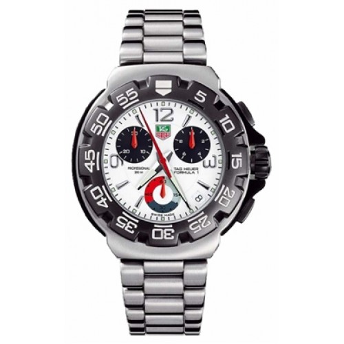 Tag Heuer Formula 1 White Dial Men's Watch CAC1111-BA0850 Tag Heuer Formula 1 White Dial Men's Watch CAC1111-BA0850